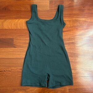 Skims Cotton Ribbed Onesie